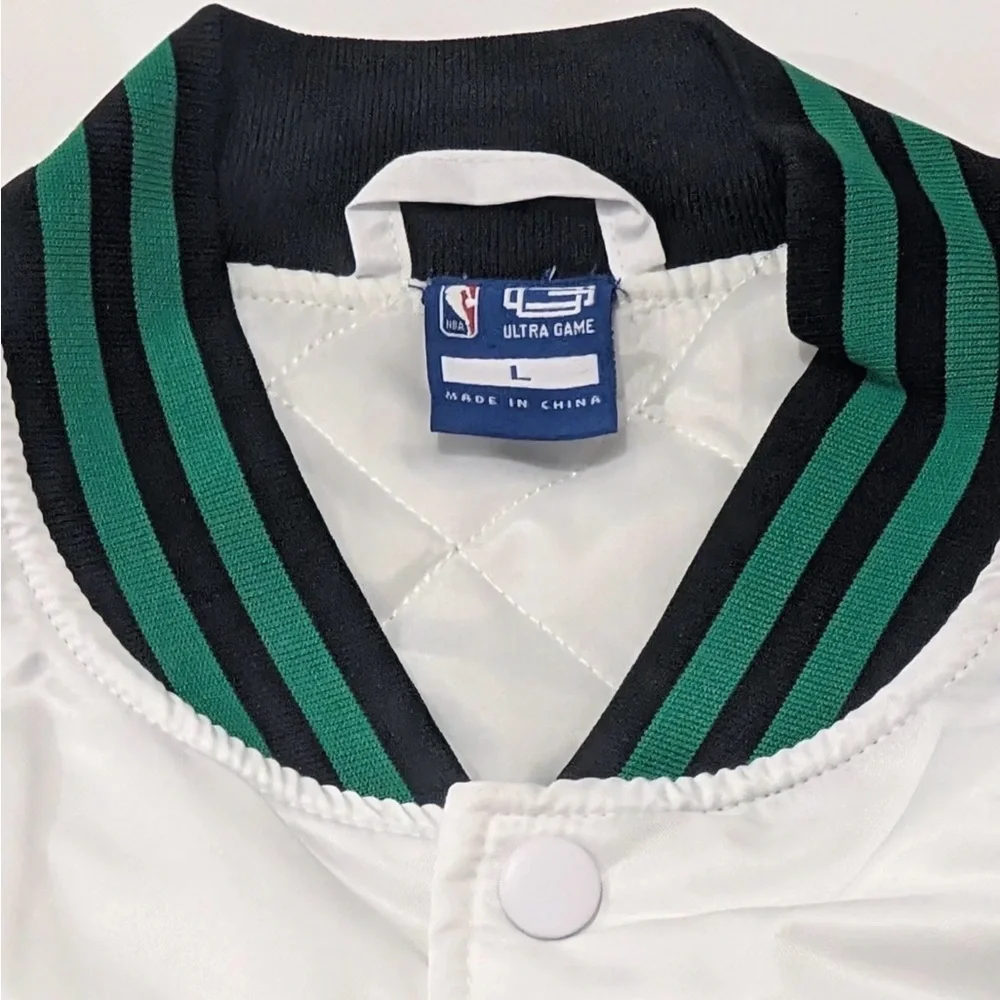 White Celtics Men's Jacket